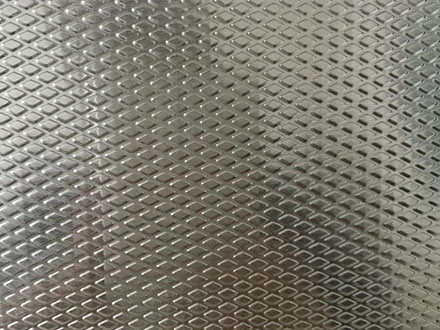 壓花鋁板-橘皮五條筋菱形鋁板壓花價格報價(圖2)