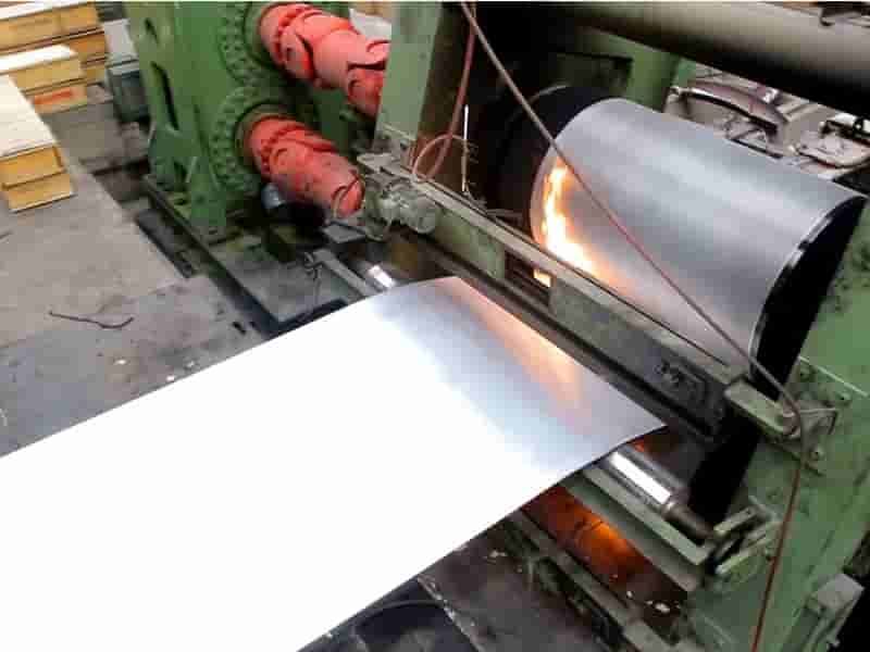 山東鋁卷鑄軋線圖片